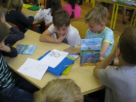 Beseda se spisovatelkou ve druhých třídách