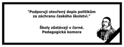 Týden škol v černé