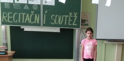 Recitační soutěž pro žáky prvního stupně