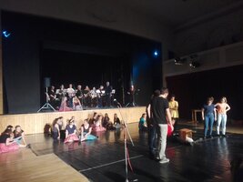 Muzikálové představení ZUŠ Pardubice Polabiny
