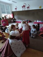 První projektový den - Lidové písně a tance pro děti