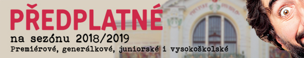 Předplatné do divadla na školní rok 2018/2019