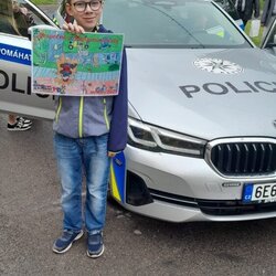 Úspěch našeho žáka ve výtvarné soutěži „Bezpečně u dopravní nehody“