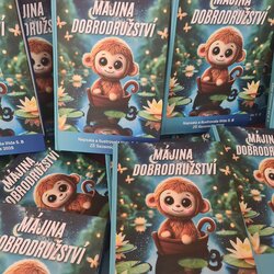 Kniha pohádek 5. B s názvem Májina dobrodružství oficiálně pokřtěna!