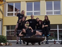 Spaní ve škole s kroužkem Mladý zdravotník