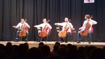 Prague Cello Quartet v Sezemicích