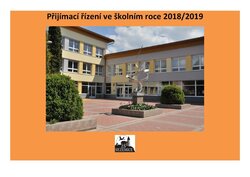 Zápisový lístek na střední školu pro vycházející žáky