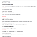 Platby do ZŠ Sezemice - informace