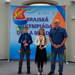 Vyhlášení výsledků atletického čtyřboje