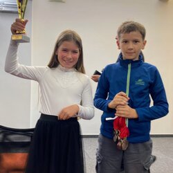Vyhlášení výsledků atletického čtyřboje