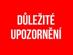 Důležité - výluka autobusové dopravy u ZŠ !