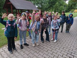 Velké poděkování! Projekt PĚŠKY DO ŠKOLY se v naší škole vydařil.
