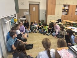 Hrubá a jemná síla - program se školní psycholožkou v 5. C