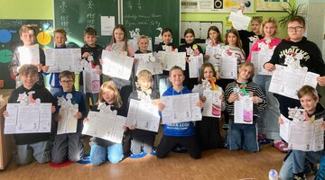 Tematické učení žáků 5. B – Svatý Martin