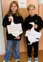 Tematické učení žáků 5. B – Svatý Martin