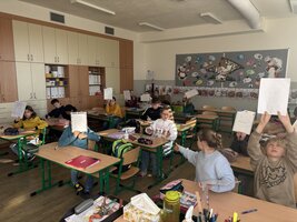 Když slyšet znamená pomoci - Bubnovačka v 5. C