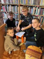 3. B v Městské knihovně Sezemice