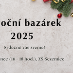 Vánoční bazárek 2025