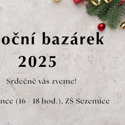 Vánoční bazárek 2025