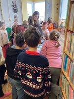 Podzimní návštěva sezemické knihovny 3. C