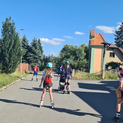Tradiční vyjížďka na kolečkových bruslích