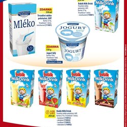 Školní dotované mléko - ochucené mléko