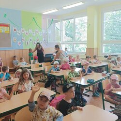 Návštěva předškoláků v prvních třídách