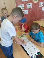 Návštěva předškoláků v prvních třídách