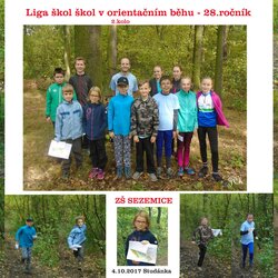 Liga škol v orientačním běhu - 1. a 2. kolo 