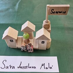  Doplňující činnost při SPDT - kreativita šesťáků s odřezky