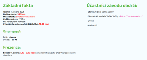 Lidový běh Vaňka Vaňhy 2026