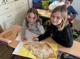 Projekt o krajích ve třídě 5. C