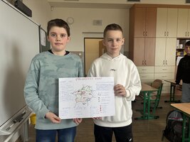 Projekt o krajích ve třídě 5. C