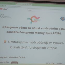 European Money Quiz 2026 - národní kolo