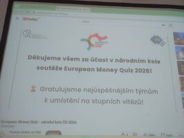 European Money Quiz 2026 - národní kolo