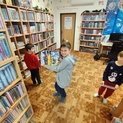 Třída 1. C na návštěvě v Městské knihovně Sezemice