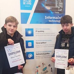 Elektronika i jinak - úspěch v soutěži SPŠE