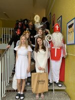 Mikulášská nadílka v podání žáků 9. A