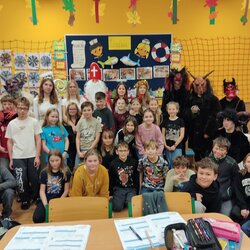 Mikulášská nadílka v podání žáků 9. A