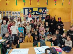 Mikulášská nadílka v podání žáků 9. A