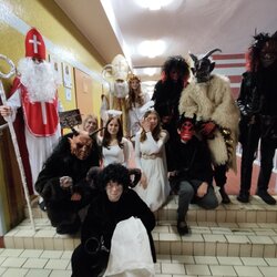 Mikulášská nadílka v podání žáků 9. A