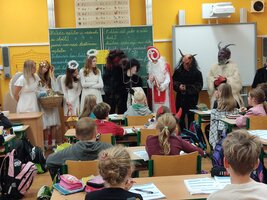 Mikulášská nadílka v podání žáků 9. A