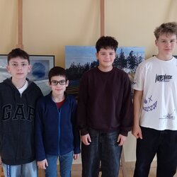 Okresní přebor školních družstev v šachu - ZŠ Sezemice - 1. místo a postup do Krajského přeboru