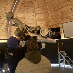 Páťáci na cestě vesmírem