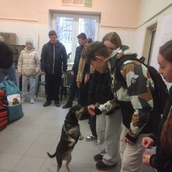 Předání darů z Vánočního bazárku