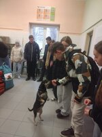 Předání darů z Vánočního bazárku