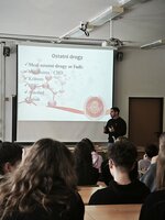 Preventivní přednáška o drogách pro 8. ročník