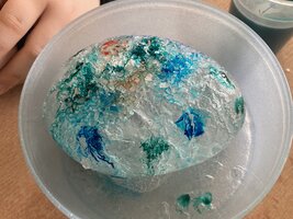 Mrazivé počasí jako příležitost k tvoření v 5. B