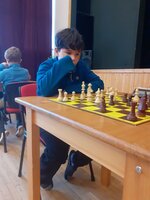 Okresní přebor školních družstev v šachu - 3. místo s postupem do Krajského přeboru