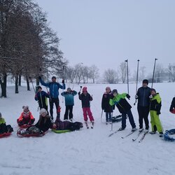 Bullerbyn ve 3. B aneb na běžkách do školy